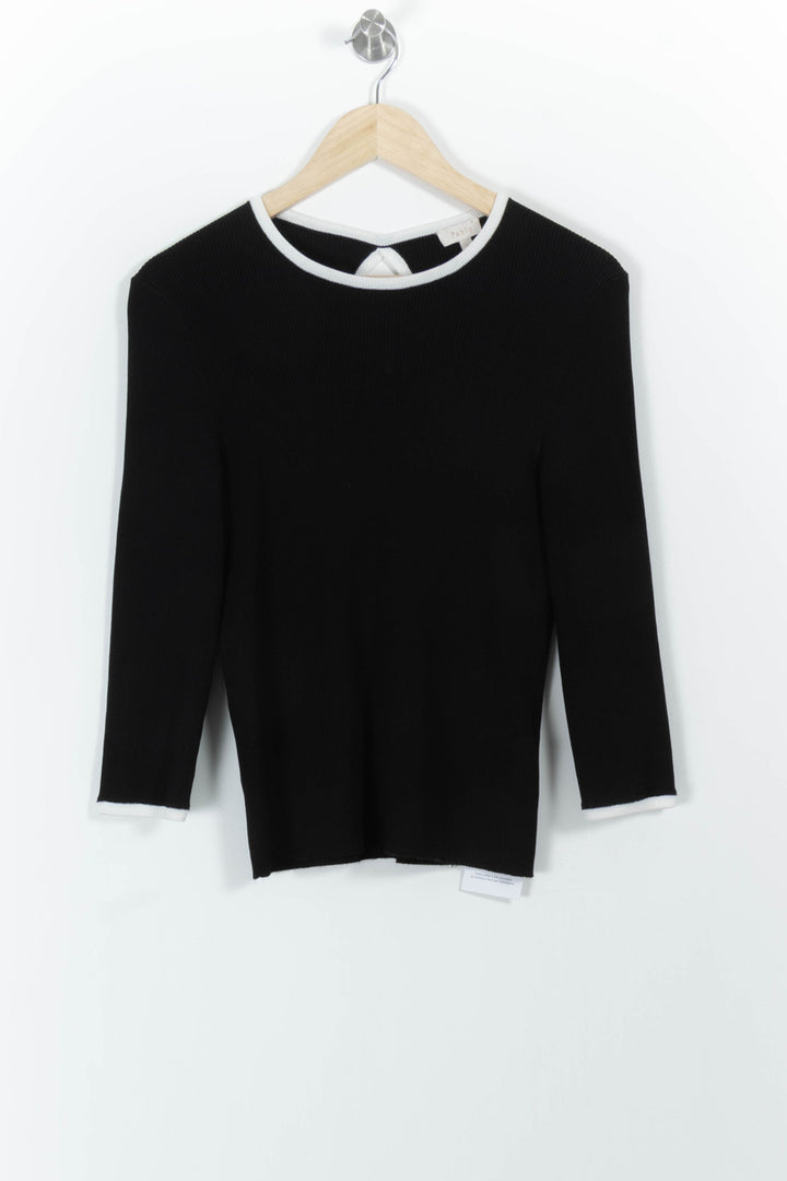 Pull Noir et Blanc - Taille L/40 de la marque Pablo | PARAD101663 - Vendu par Paradigme - Image 2