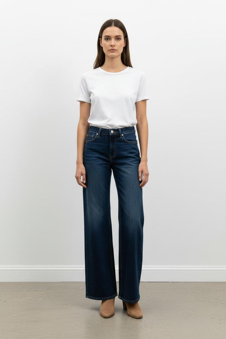 Jean Large Bleu - Taille M/38 de la marque Liu Jo | PARAD101675 - Vendu par Paradigme - Image 1