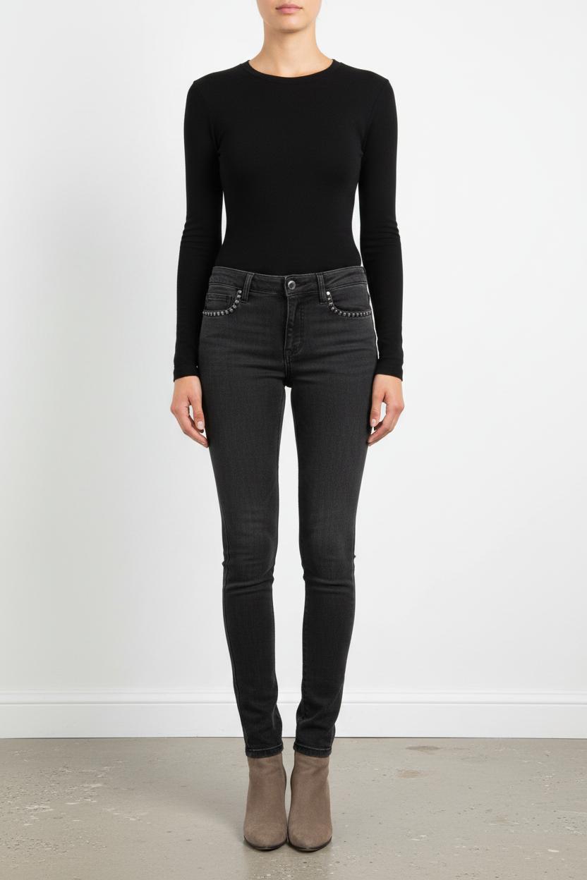 Jean Skinny Noir - Taille S/36 de la marque Zadig&Voltaire | PARAD101678 - Vendu par Paradigme - Image 1