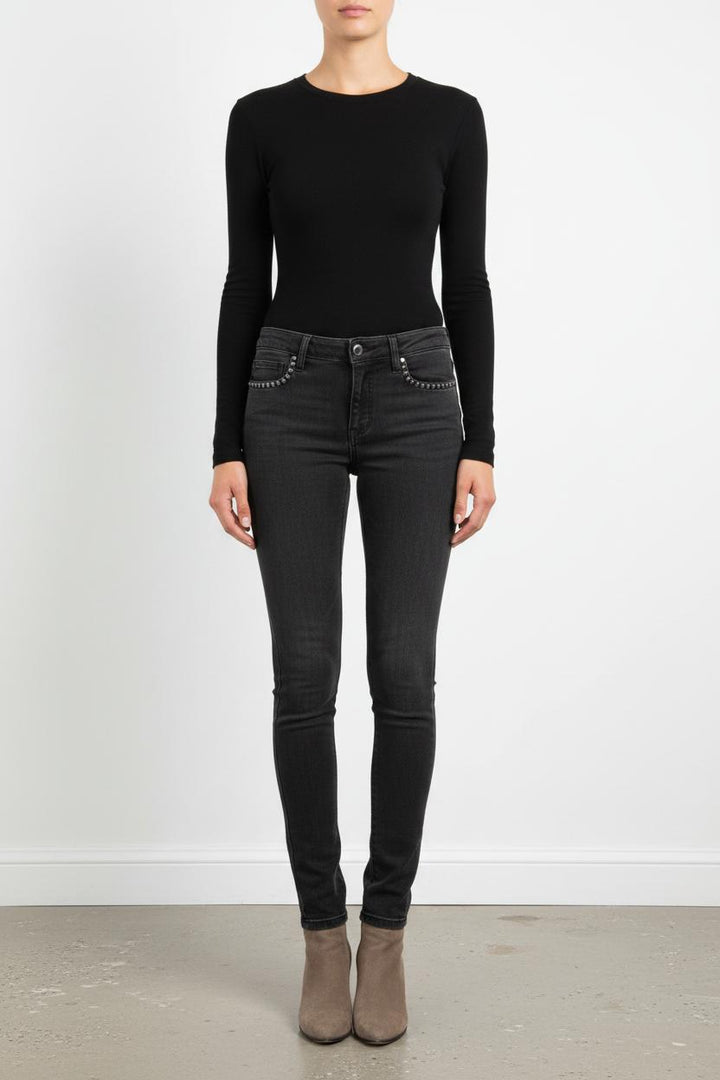 Jean Skinny Noir - Taille S/36 de la marque Zadig&Voltaire | PARAD101678 - Vendu par Paradigme - Image 1