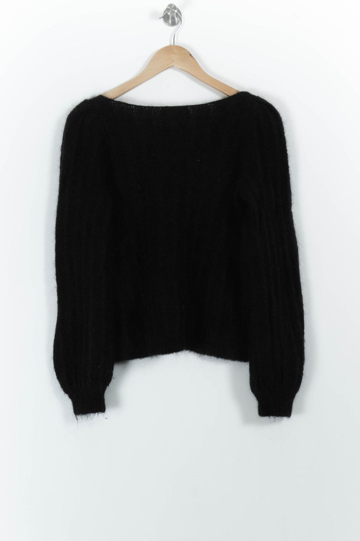 Pull Noir - Taille M/38 de la marque Sézane | PARAD101687 - Vendu par Paradigme - Image 4