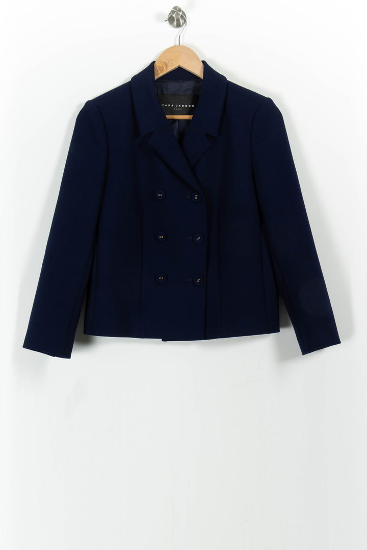 Veste Bleu - Taille S/36 de la marque Tara Jarmon | PARAD101694 - Vendu par Paradigme - Image 2