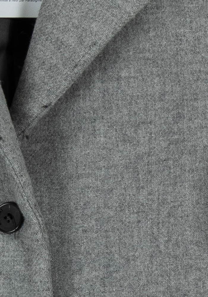 Manteau Gris - Taille M/38 de la marque Kookai | PARAD101704 - Vendu par Paradigme - Image 3
