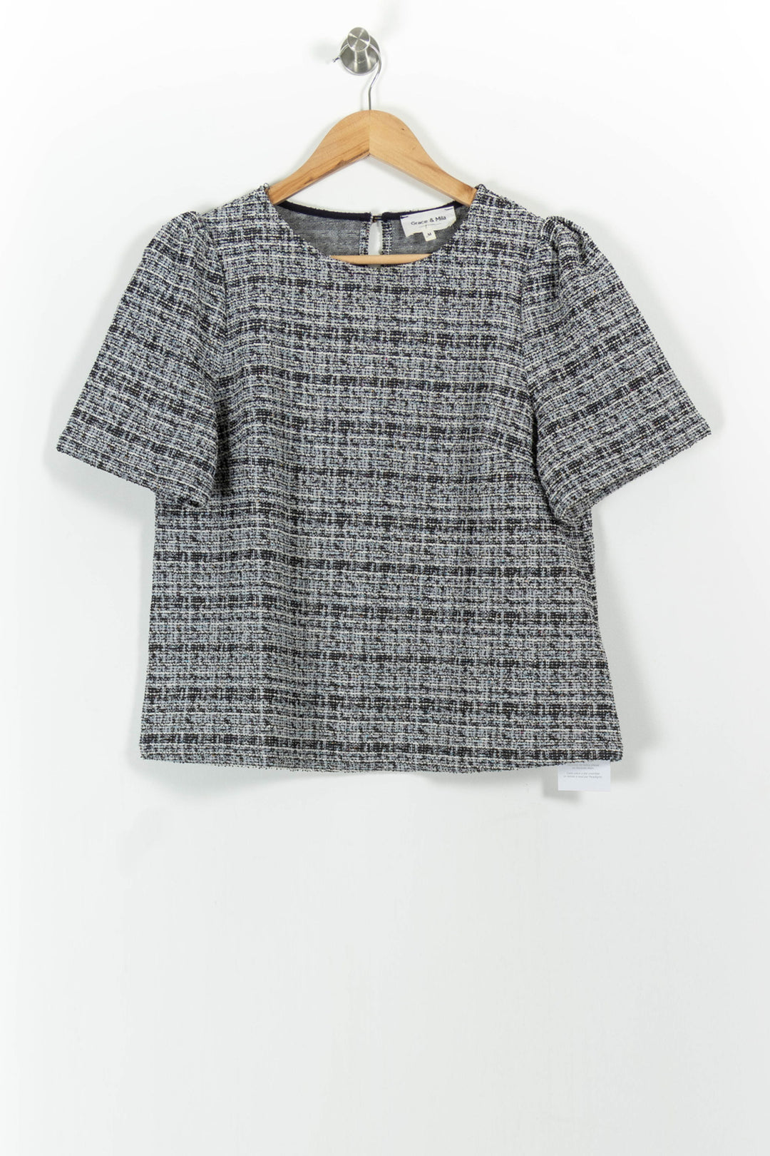 Blouse Bleu et Noir - Taille M/38 de la marque Grace & Mila | PARAD101707 - Vendu par Paradigme - Image 2