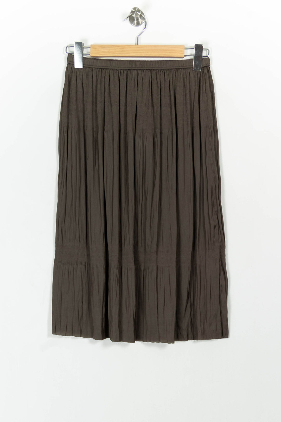 Jupe Midi Marron - Taille M/38 de la marque Gerard Darel | PARAD101708 - Vendu par Paradigme - Image 2