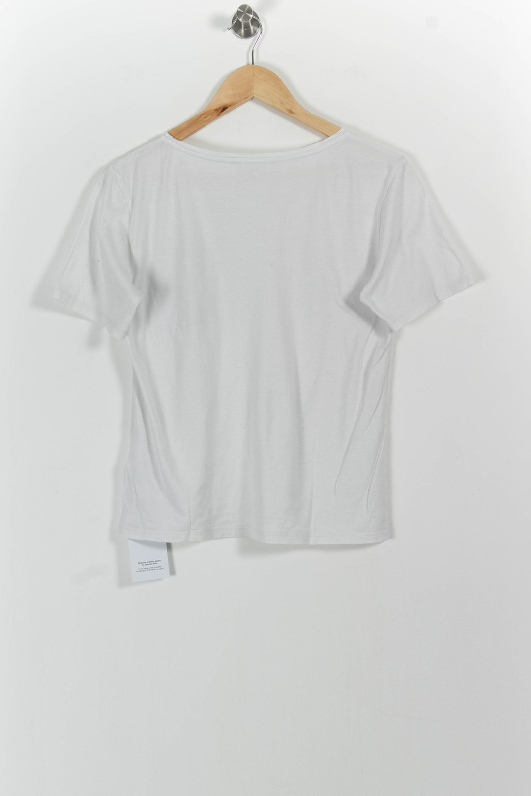 Tee-shirt Blanc et Noir - Taille S/36 de la marque Caroll | PARAD101711 - Vendu par Paradigme - Image 4