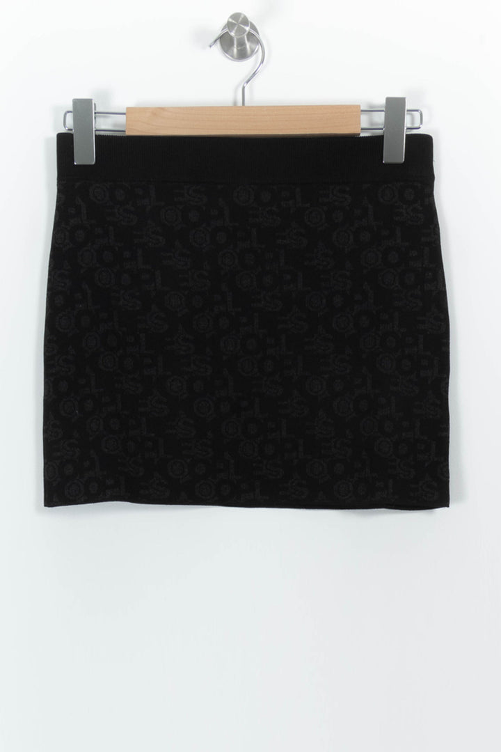 Jupe Courte Noire - Taille M/38 de la marque The Kooples | PARAD101716 - Vendu par Paradigme - Image 2