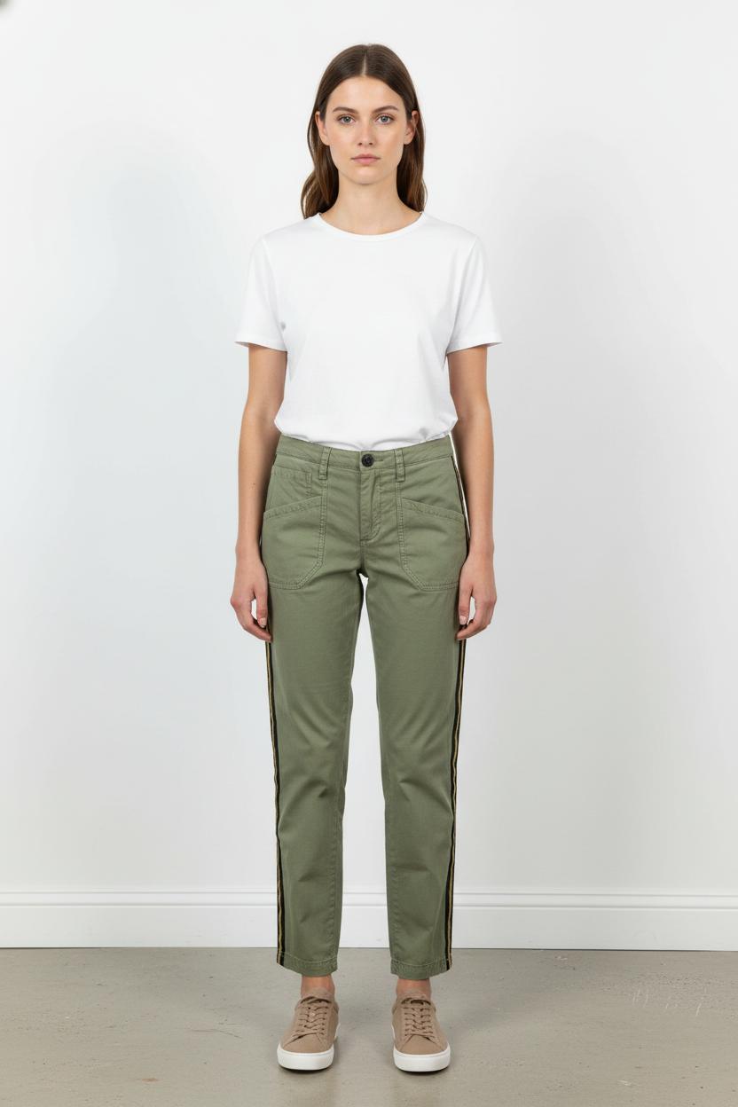 Pantalon Vert et Noir - Taille XS/34 de la marque Zadig&Voltaire | PARAD101722 - Vendu par Paradigme - Image 1