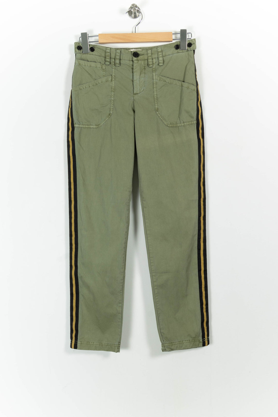 Pantalon Vert et Noir - Taille XS/34 de la marque Zadig&Voltaire | PARAD101722 - Vendu par Paradigme - Image 2