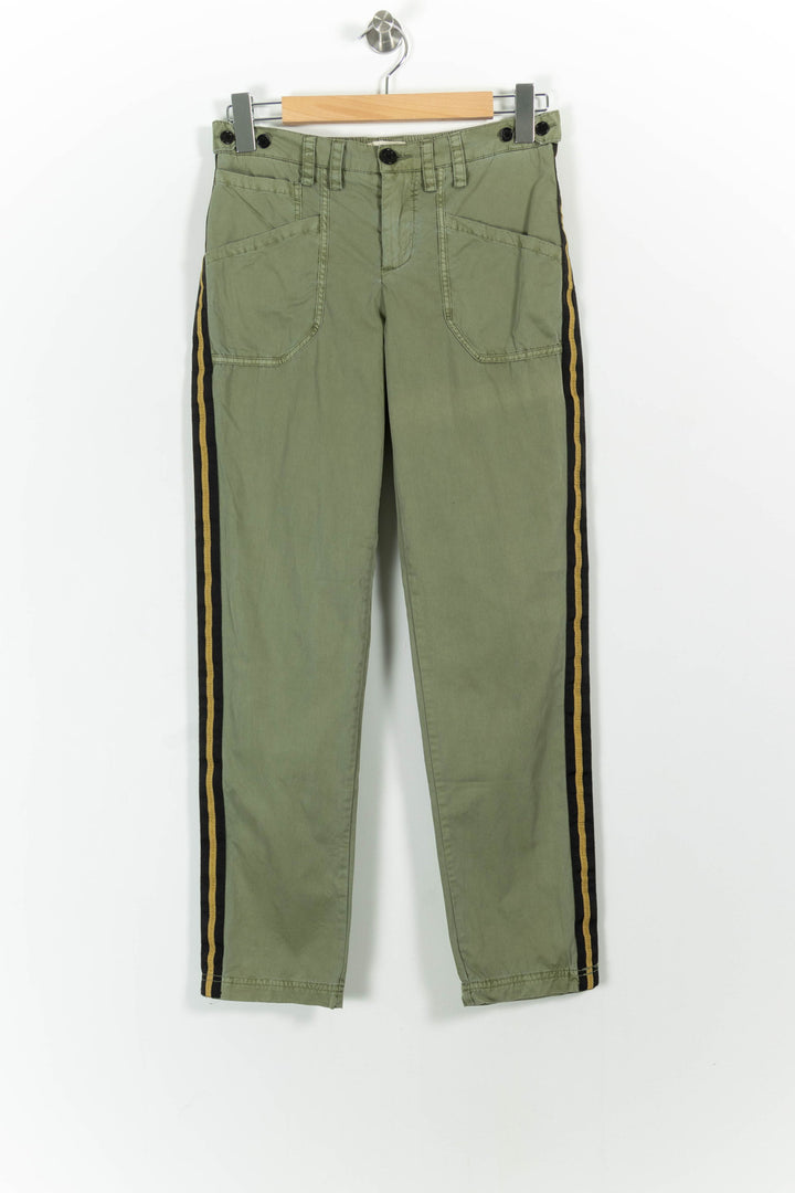 Pantalon Vert et Noir - Taille XS/34 de la marque Zadig&Voltaire | PARAD101722 - Vendu par Paradigme - Image 2
