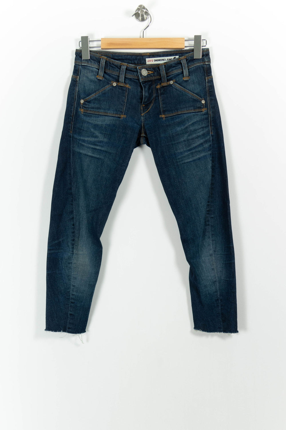 Jean Skinny Bleu - Taille S/36 de la marque Levi's | PARAD101723 - Vendu par Paradigme - Image 2