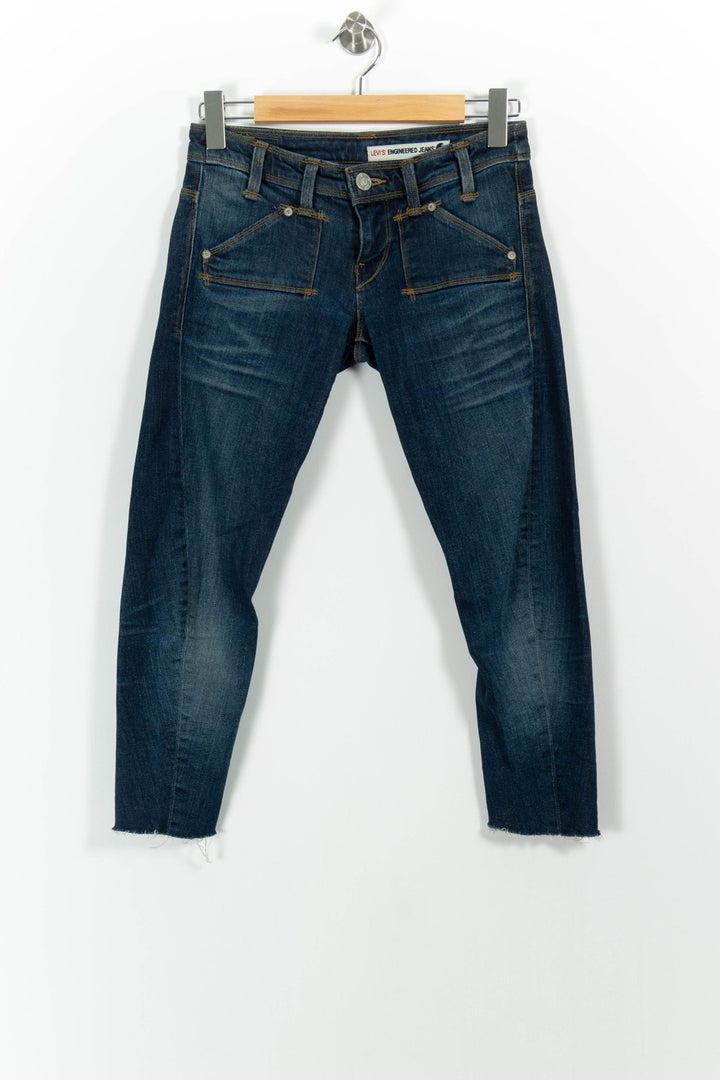 Jean Skinny Bleu - Taille S/36 de la marque Levi's | PARAD101723 - Vendu par Paradigme - Image 2