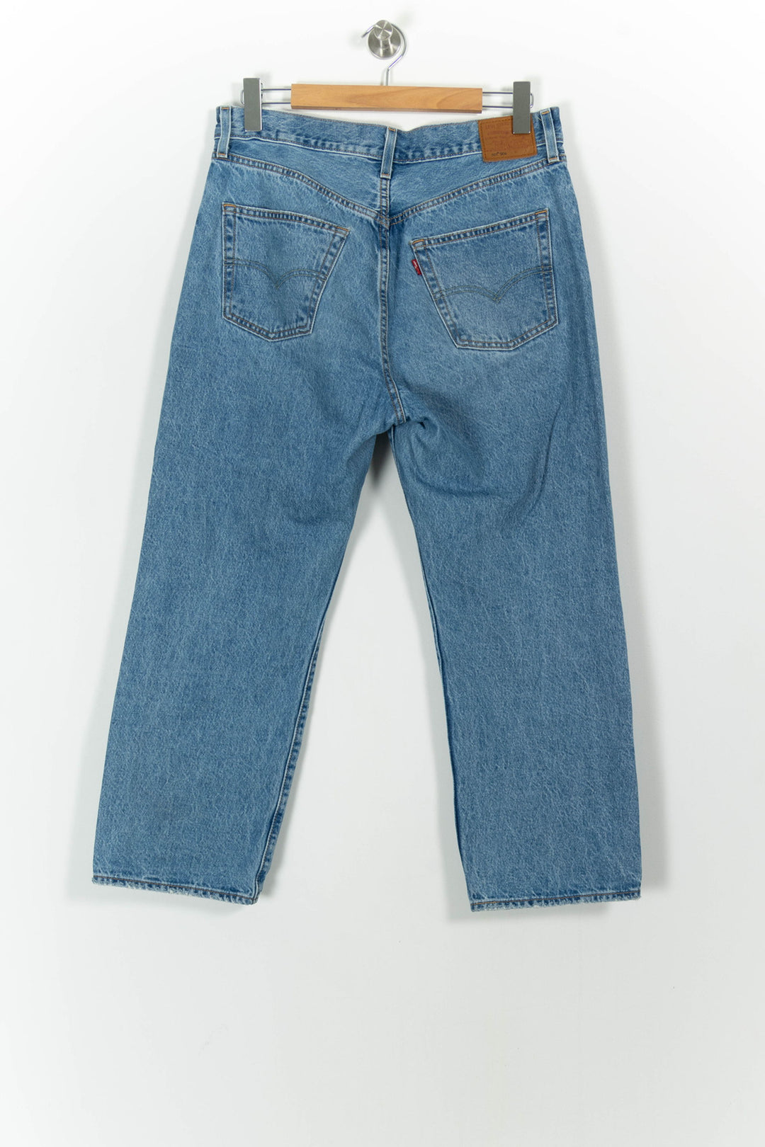 Jean Bootcut Bleu - Taille L/40 de la marque Levi's | PARAD101737 - Vendu par Paradigme - Image 4