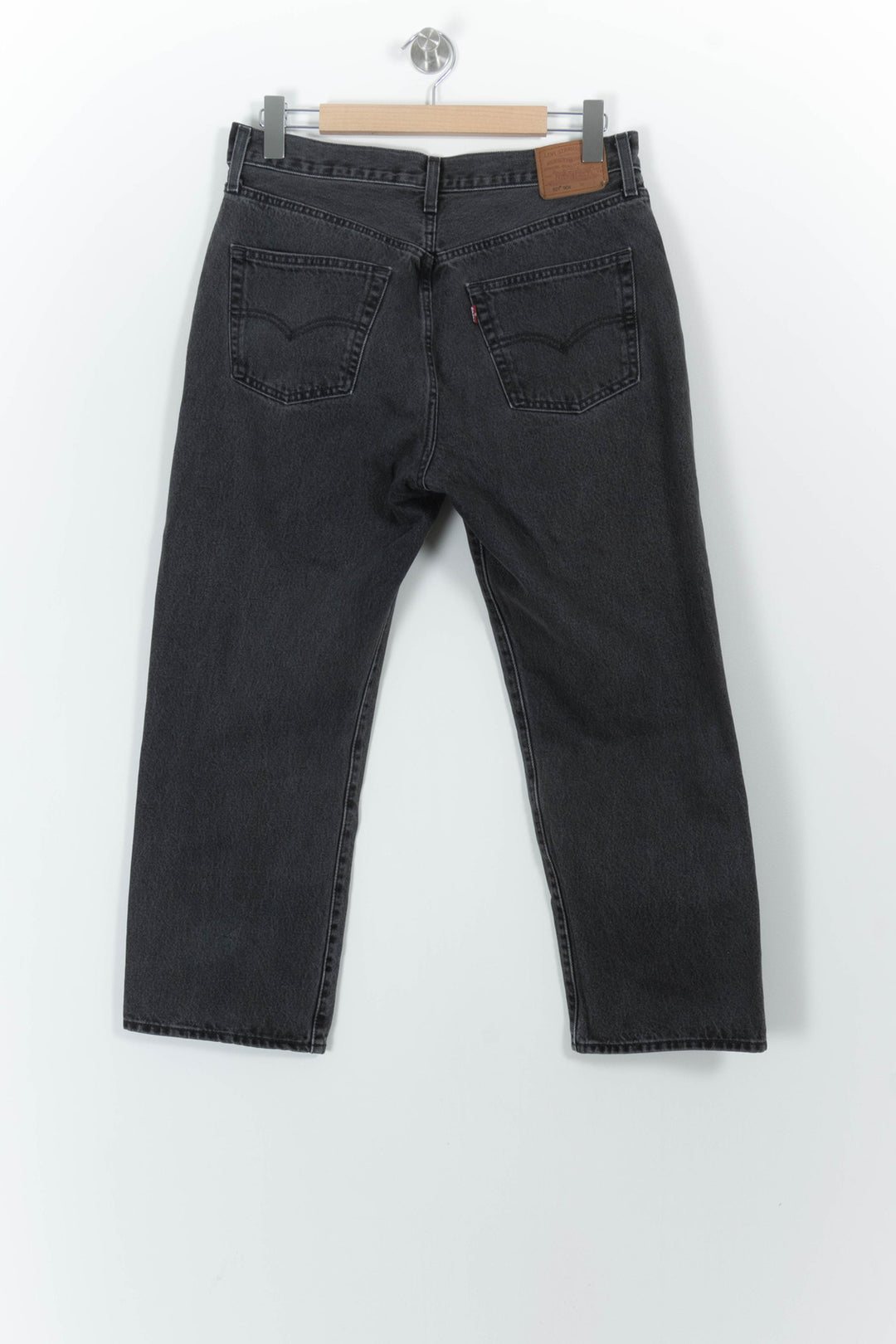 Jean Bootcut Noir - Taille L/40 de la marque Levi's | PARAD101738 - Vendu par Paradigme - Image 4