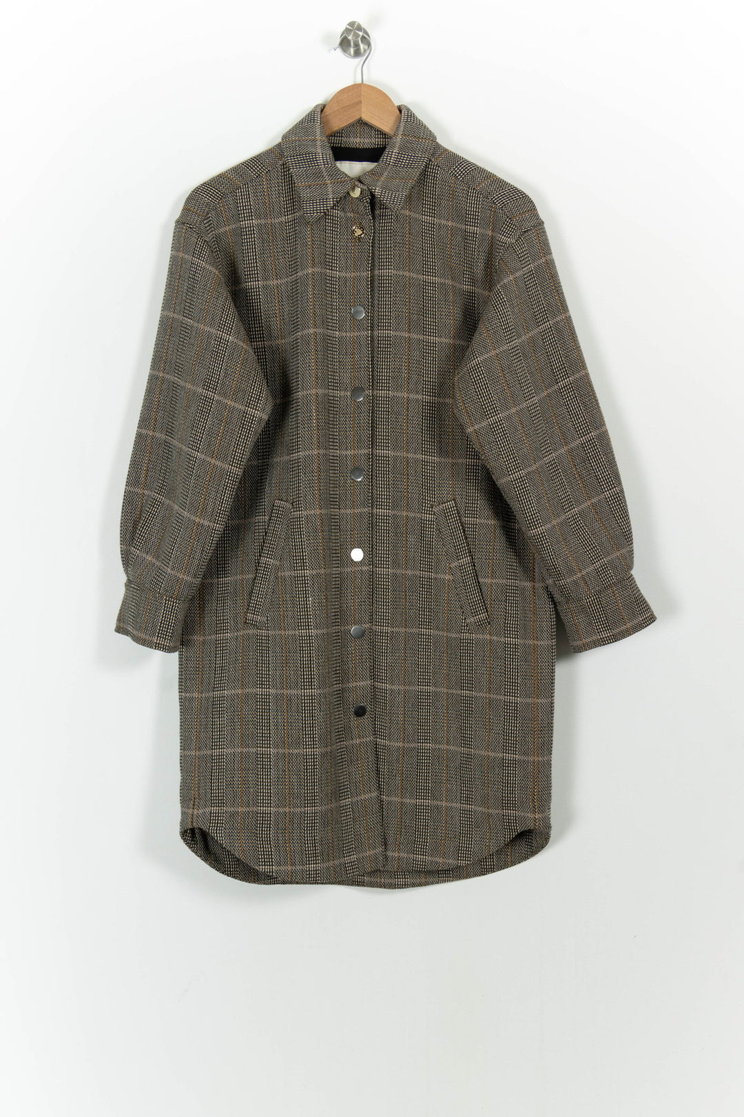Manteau Marron - Taille S/36 de la marque I.Code | PARAD101741 - Vendu par Paradigme - Image 2