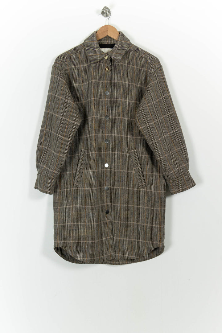 Manteau Marron - Taille S/36 de la marque I.Code | PARAD101741 - Vendu par Paradigme - Image 2