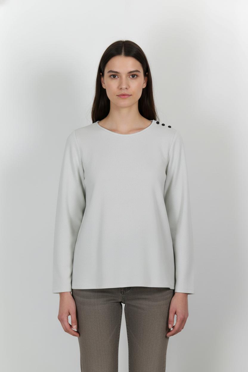 Sweatshirt Beige - Taille M/38 de la marque Karl Marc John | PARAD101744 - Vendu par Paradigme - Image 1
