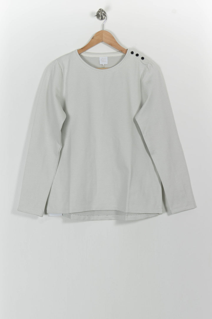 Sweatshirt Beige - Taille M/38 de la marque Karl Marc John | PARAD101744 - Vendu par Paradigme - Image 2