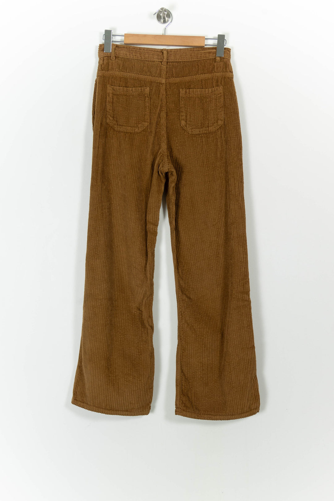 Pantalon Côtelé Marron - Taille L/40 de la marque Soi Paris | PARAD101748 - Vendu par Paradigme - Image 4