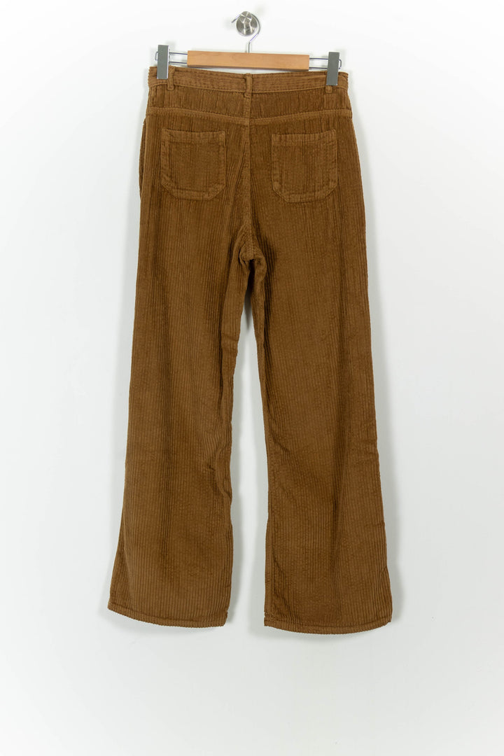 Pantalon Côtelé Marron - Taille L/40 de la marque Soi Paris | PARAD101748 - Vendu par Paradigme - Image 4