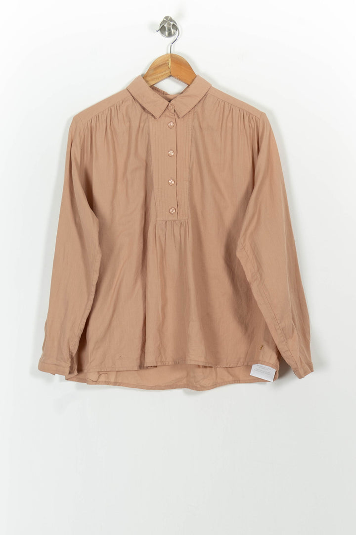 Blouse Beige - Taille XS/34 de la marque Des petits hauts | PARAD101759 - Vendu par Paradigme - Image 2