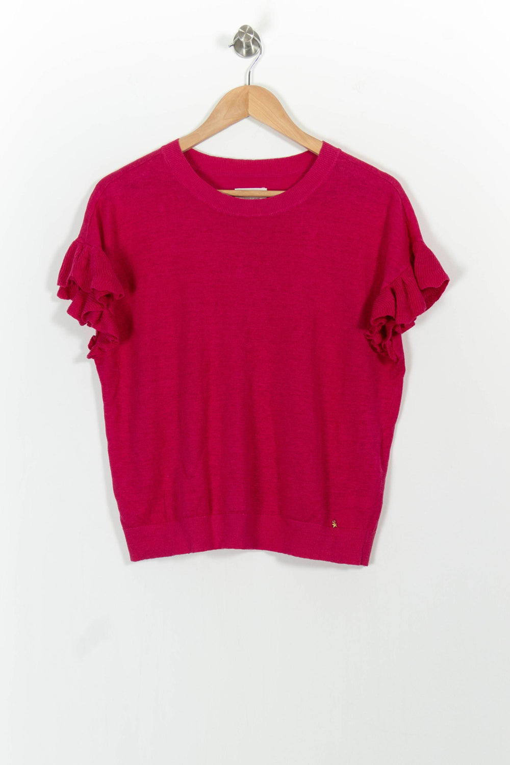 Pull Rose - Taille XS/34 de la marque Des petits hauts | PARAD101760 - Vendu par Paradigme - Image 2