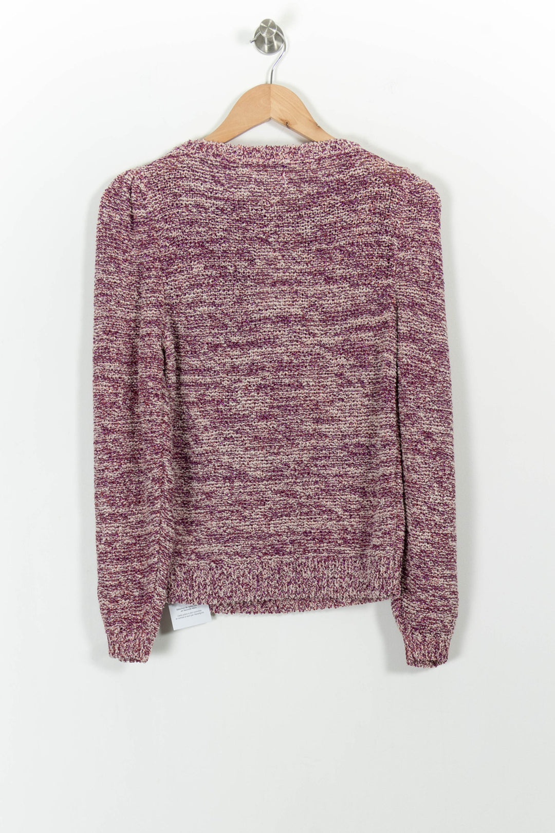 Pull Rose et Blanc - Taille XS/34 de la marque Des petits hauts | PARAD101765 - Vendu par Paradigme - Image 4