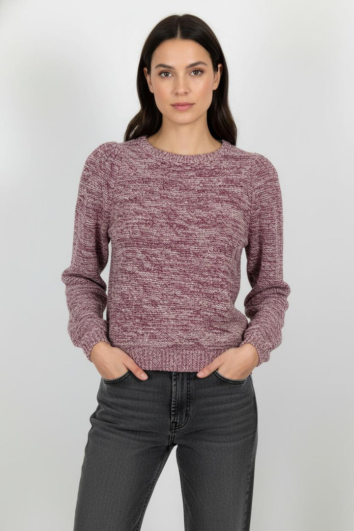 Pull Rose et Blanc - Taille XS/34 de la marque Des petits hauts | PARAD101765 - Vendu par Paradigme - Image 1