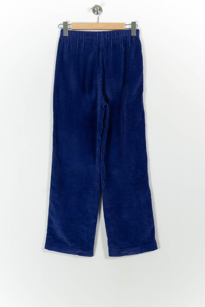 Pantalon Velours Bleu - Taille XS/34 de la marque Des petits hauts | PARAD101768 - Vendu par Paradigme - Image 4