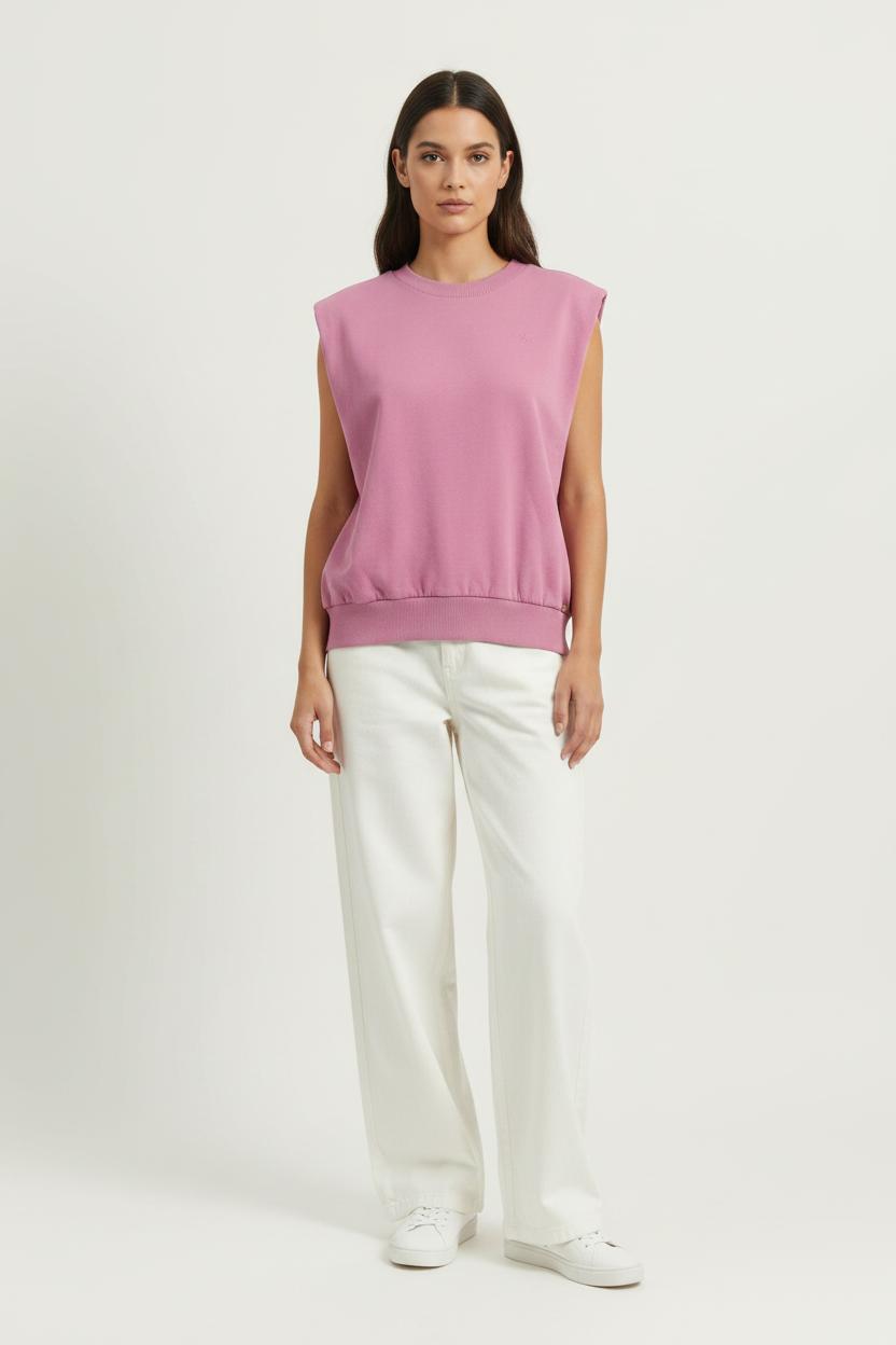 Débardeur Rose - Taille XS/34 de la marque Des petits hauts | PARAD101769 - Vendu par Paradigme - Image 1