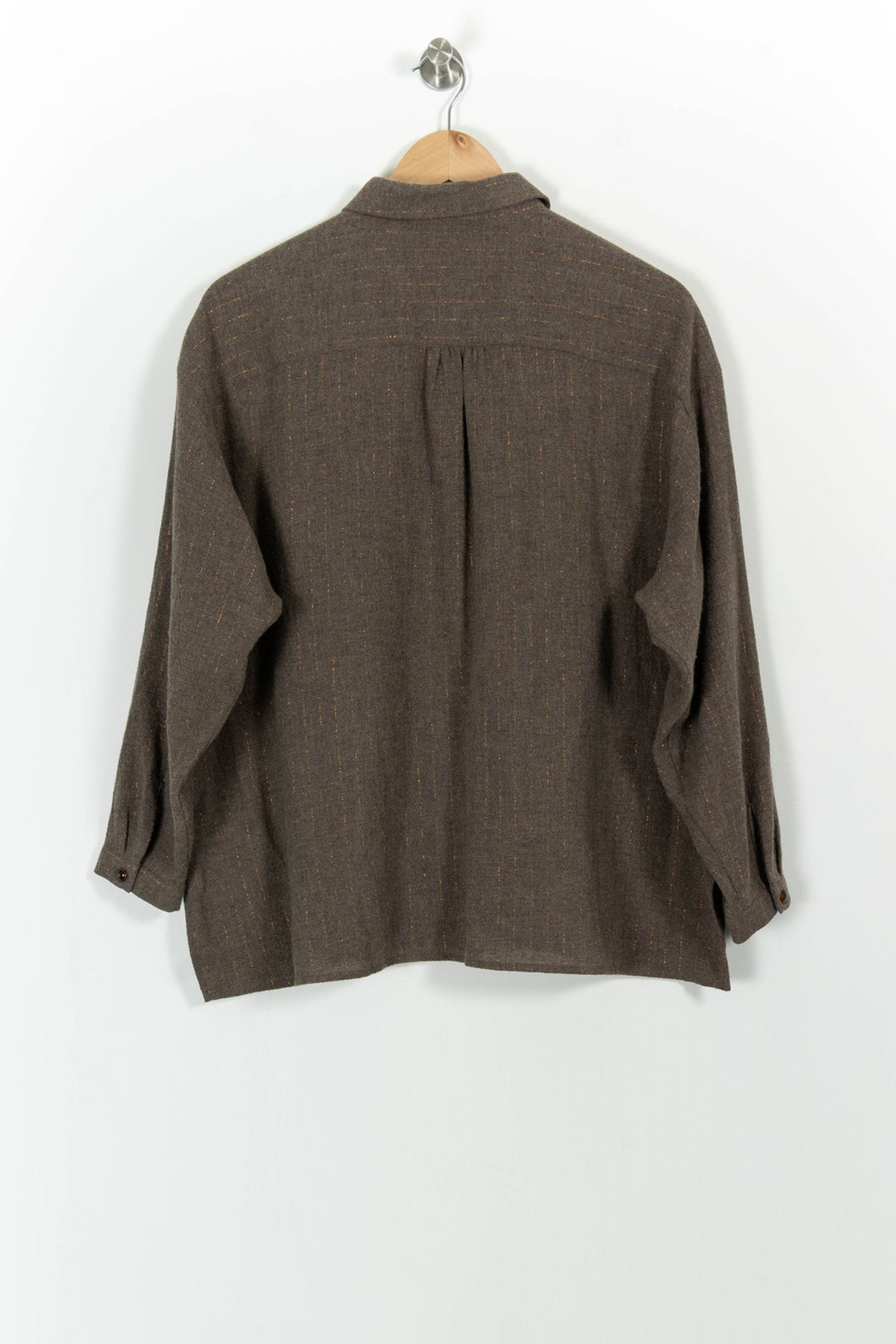 Chemise Marron - Taille XS/34 de la marque Des petits hauts | PARAD101772 - Vendu par Paradigme - Image 4