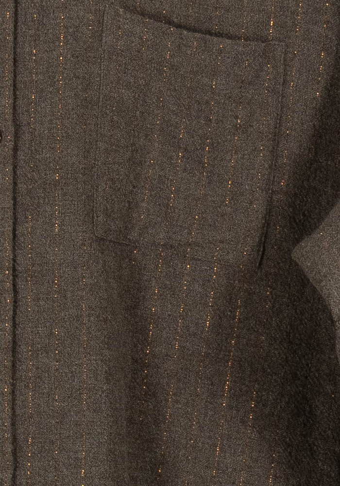 Chemise Marron - Taille XS/34 de la marque Des petits hauts | PARAD101772 - Vendu par Paradigme - Image 3