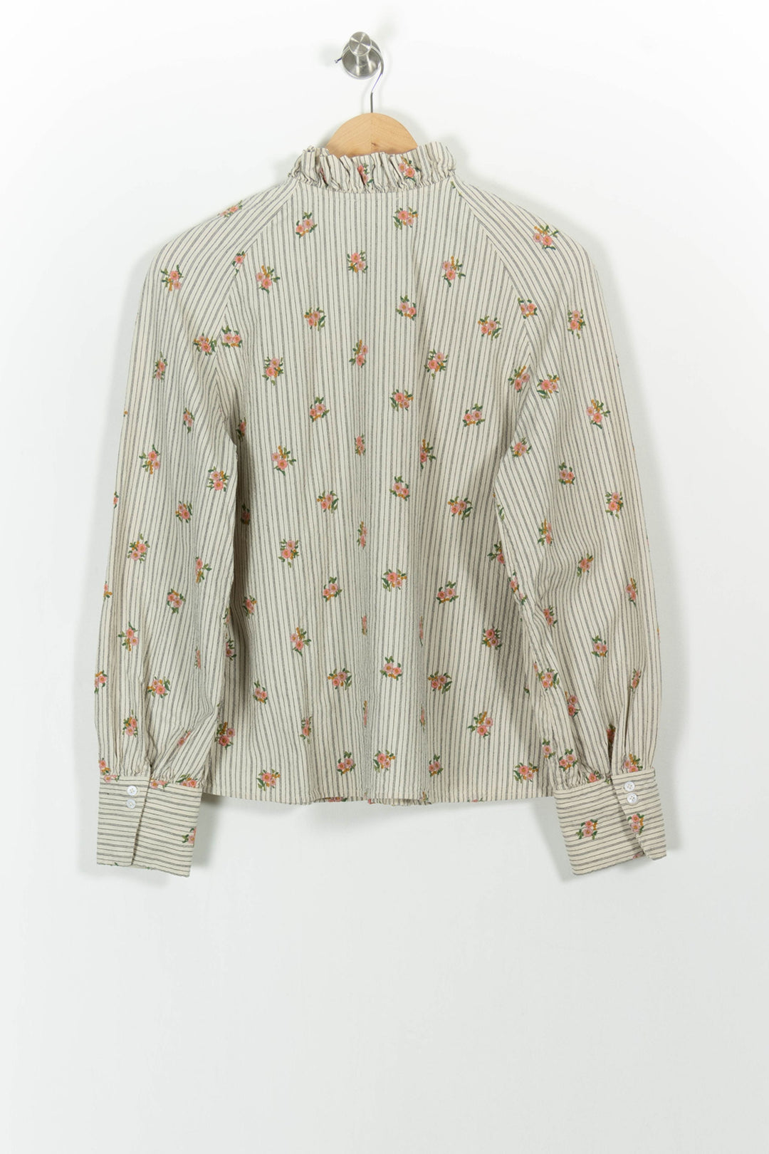 Blouse Écrue et Rose - Taille XL/42 de la marque Sézane | PARAD101792 - Vendu par Paradigme - Image 4