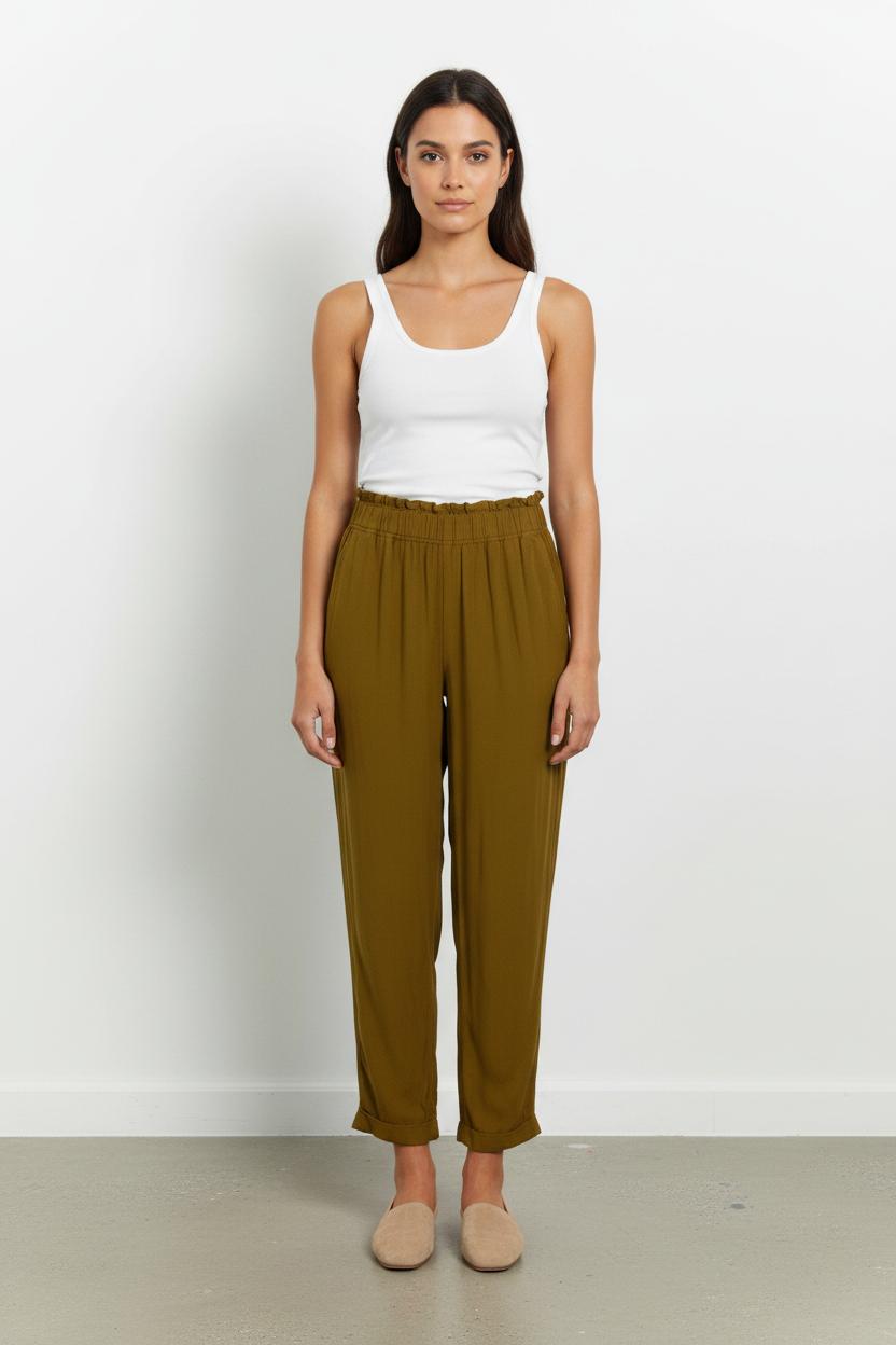 Pantalon Vert - Taille L/40 de la marque Des petits hauts | PARAD101793 - Vendu par Paradigme - Image 1