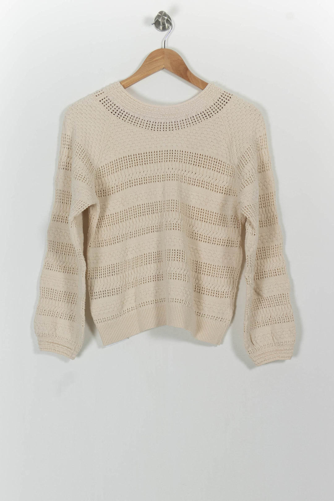 Pull Beige - Taille M/38 de la marque Des petits hauts | PARAD101796 - Vendu par Paradigme - Image 4