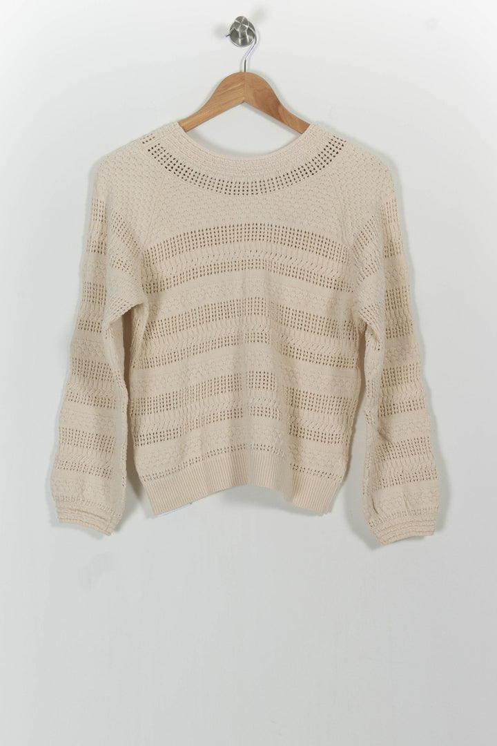 Pull Beige - Taille M/38 de la marque Des petits hauts | PARAD101796 - Vendu par Paradigme - Image 4