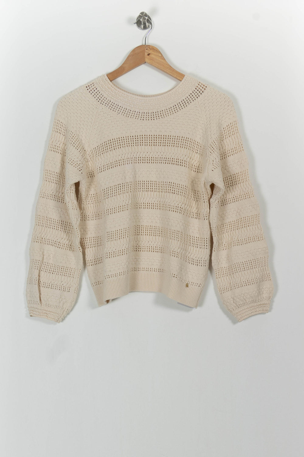 Pull Beige - Taille M/38 de la marque Des petits hauts | PARAD101796 - Vendu par Paradigme - Image 2