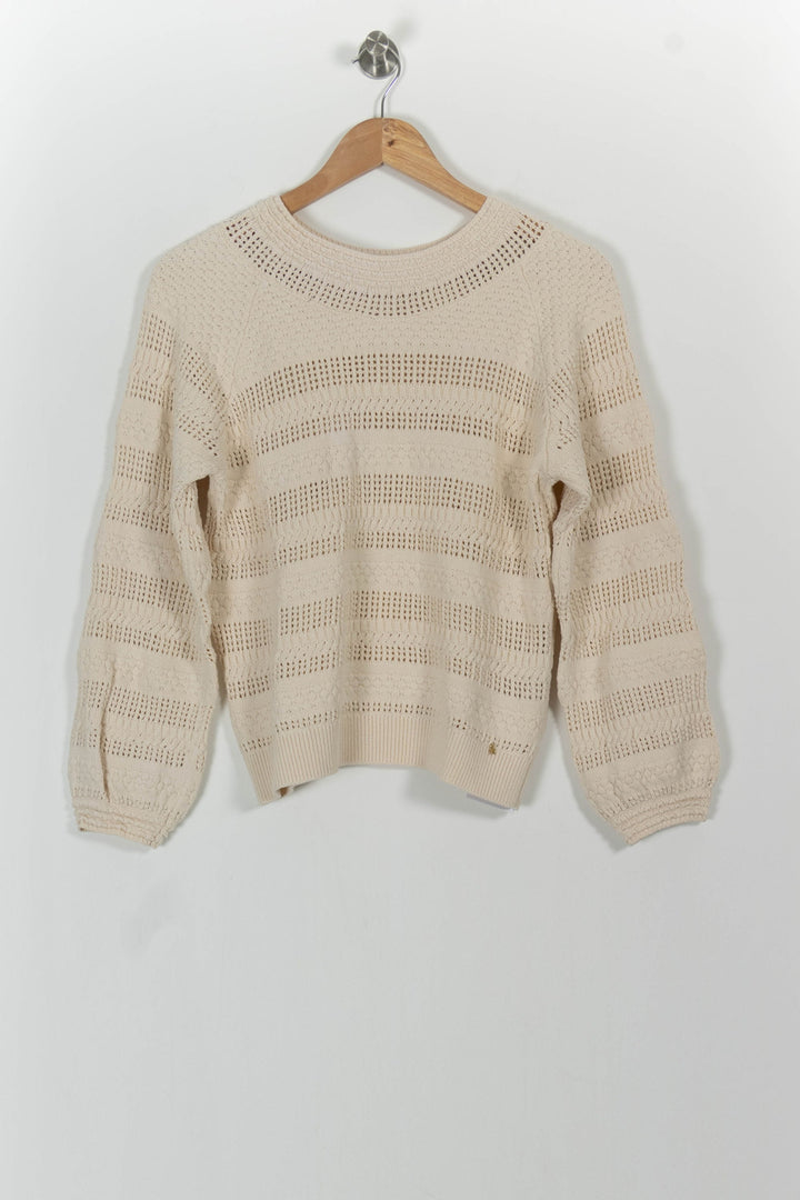 Pull Beige - Taille M/38 de la marque Des petits hauts | PARAD101796 - Vendu par Paradigme - Image 2