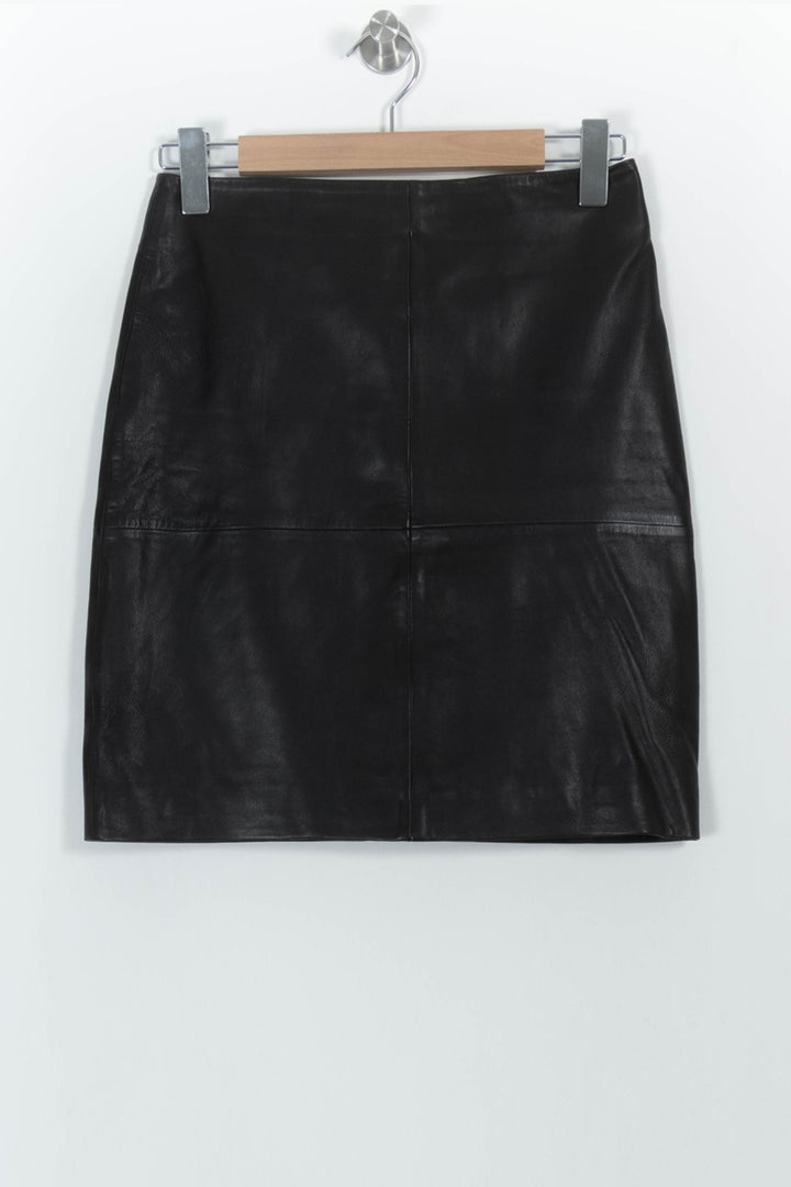Jupe Courte Noire - Taille S/36 de la marque Maison 123 | PARAD101824 - Vendu par Paradigme - Image 2