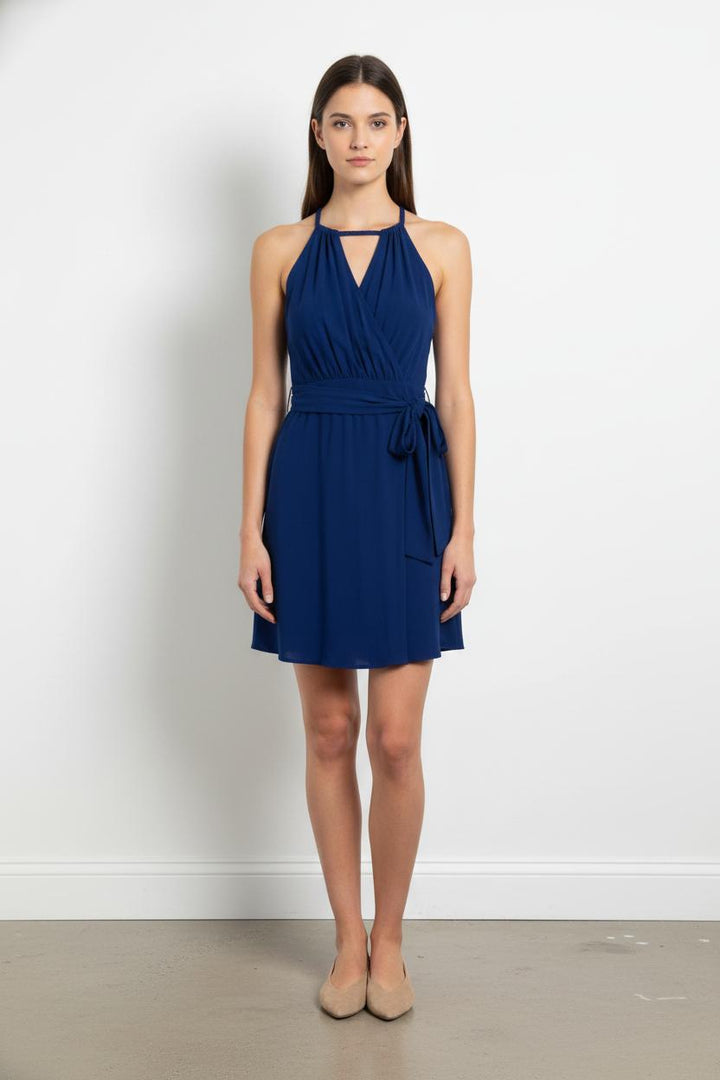 Robe Courte Bleue - Taille S/36 de la marque Maison 123 | PARAD101826 - Vendu par Paradigme - Image 1