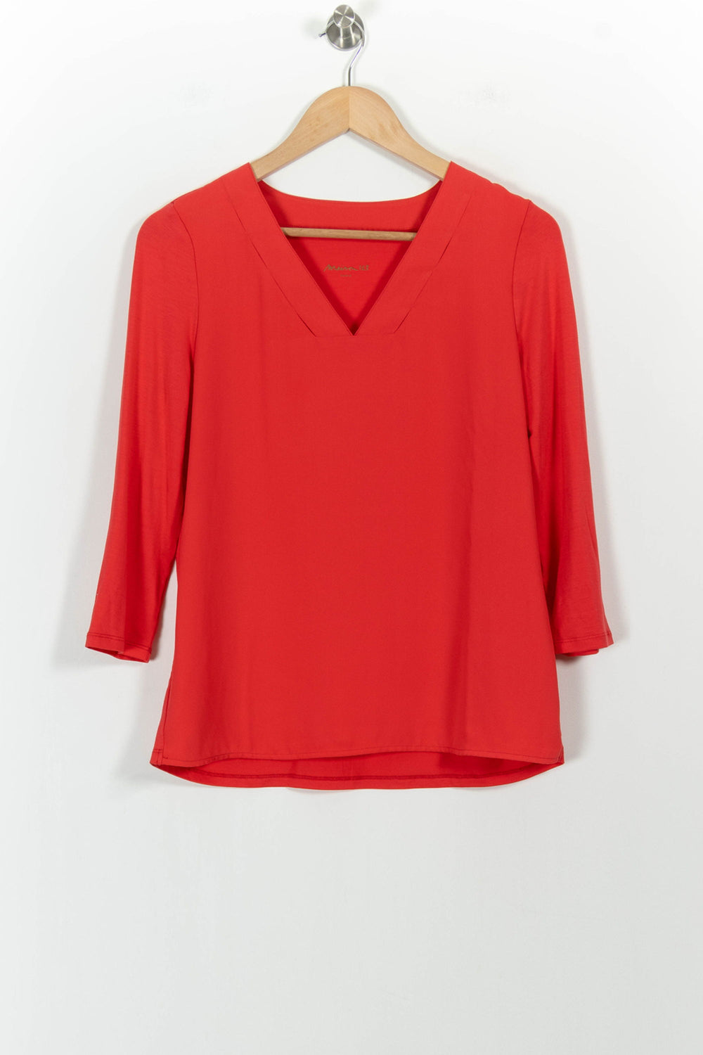 Blouse Rouge - Taille M/38 de la marque Maison 123 | PARAD101828 - Vendu par Paradigme - Image 2