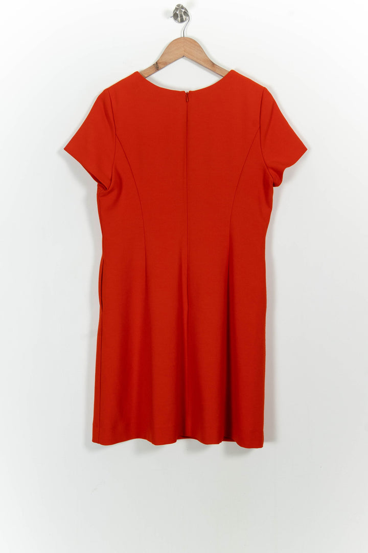 Robe Courte Rouge - Taille XXL/44 de la marque Caroll | PARAD101830 - Vendu par Paradigme - Image 4