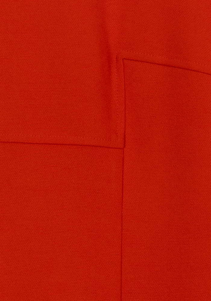 Robe Courte Rouge - Taille XXL/44 de la marque Caroll | PARAD101830 - Vendu par Paradigme - Image 3