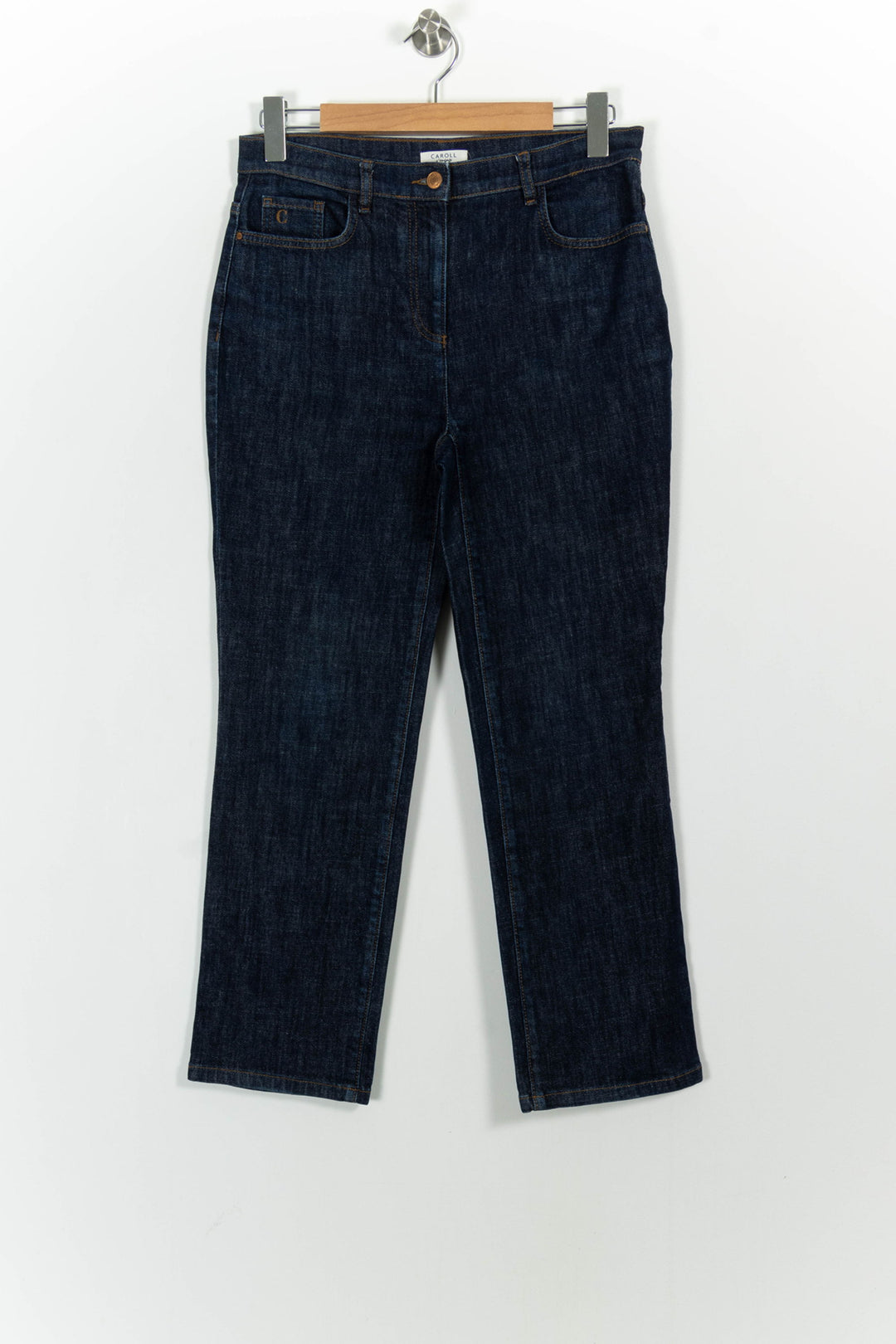 Jean Bleu - Taille M/38 de la marque Caroll | PARAD101831 - Vendu par Paradigme - Image 2