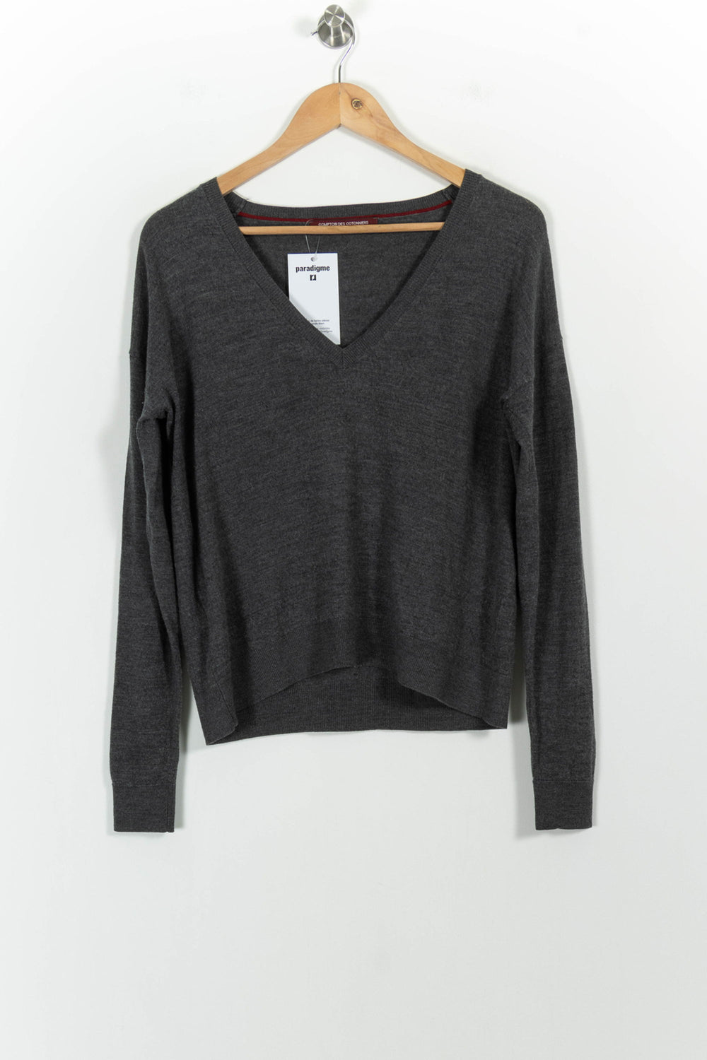 Pull Gris - Taille XL/42 de la marque Comptoir des Cotonniers | PARAD101832 - Vendu par Paradigme - Image 2