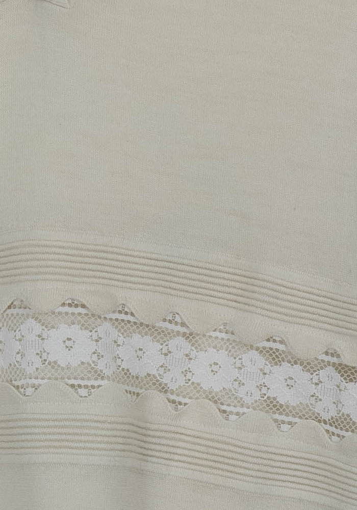 Pull Blanc - Taille S/36 de la marque Claudie Pierlot | PARAD101834 - Vendu par Paradigme - Image 3