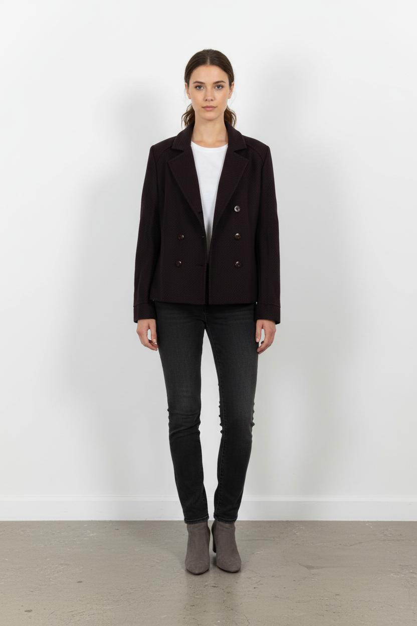 Veste Bordeaux - Taille L/40 de la marque Caroll | PARAD101835 - Vendu par Paradigme - Image 1