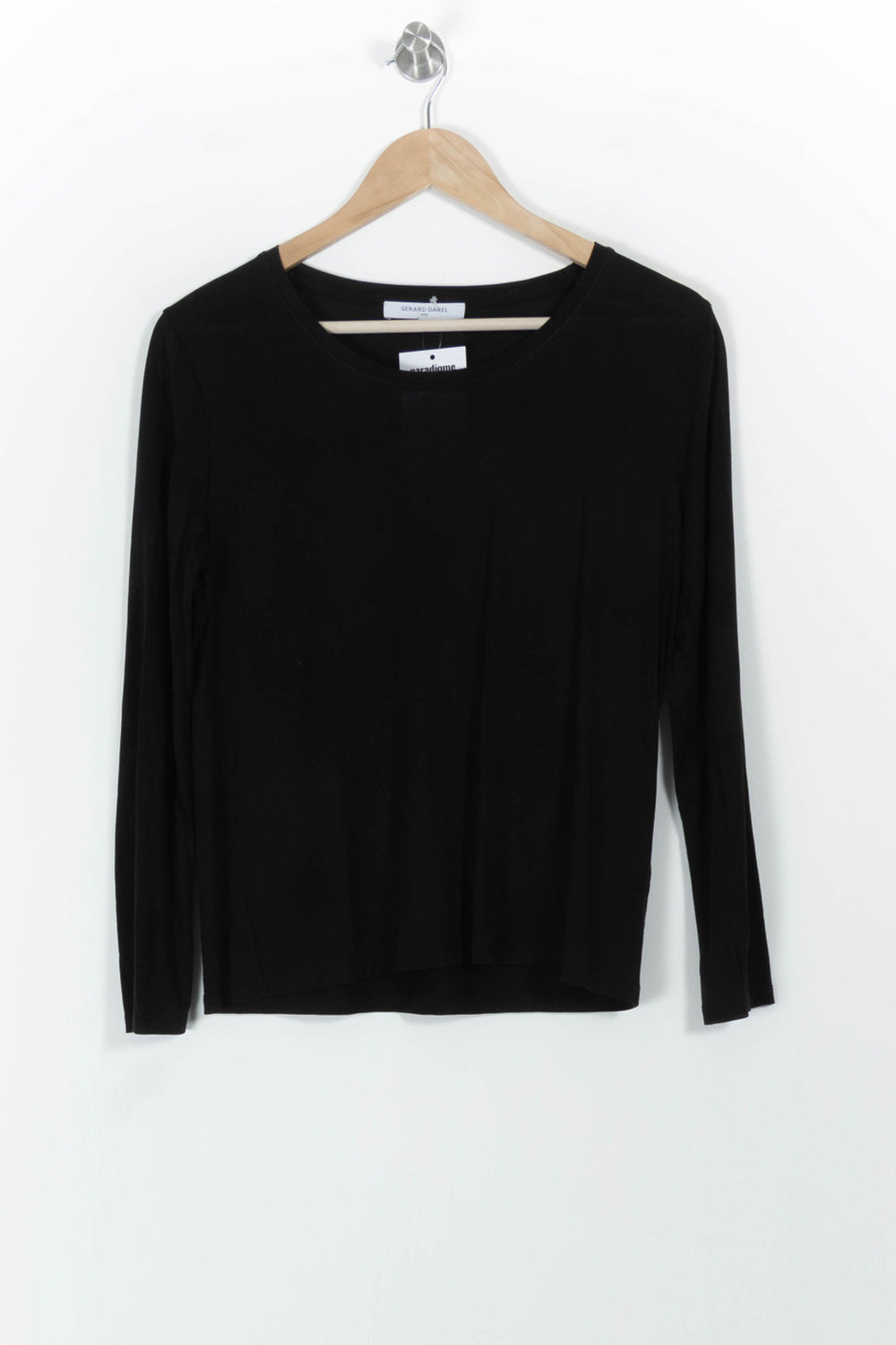Tunique Noire - Taille S/36 de la marque Gerard Darel | PARAD101837 - Vendu par Paradigme - Image 2