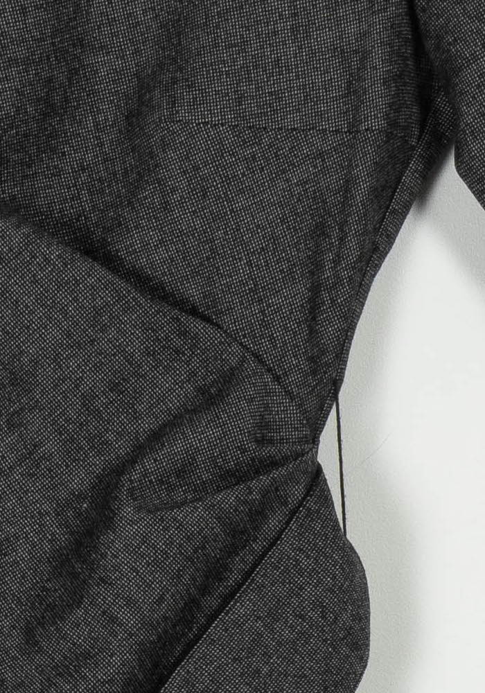 Robe Midi Grise - Taille S/36 de la marque Max Mara | PARAD101841 - Vendu par Paradigme - Image 3