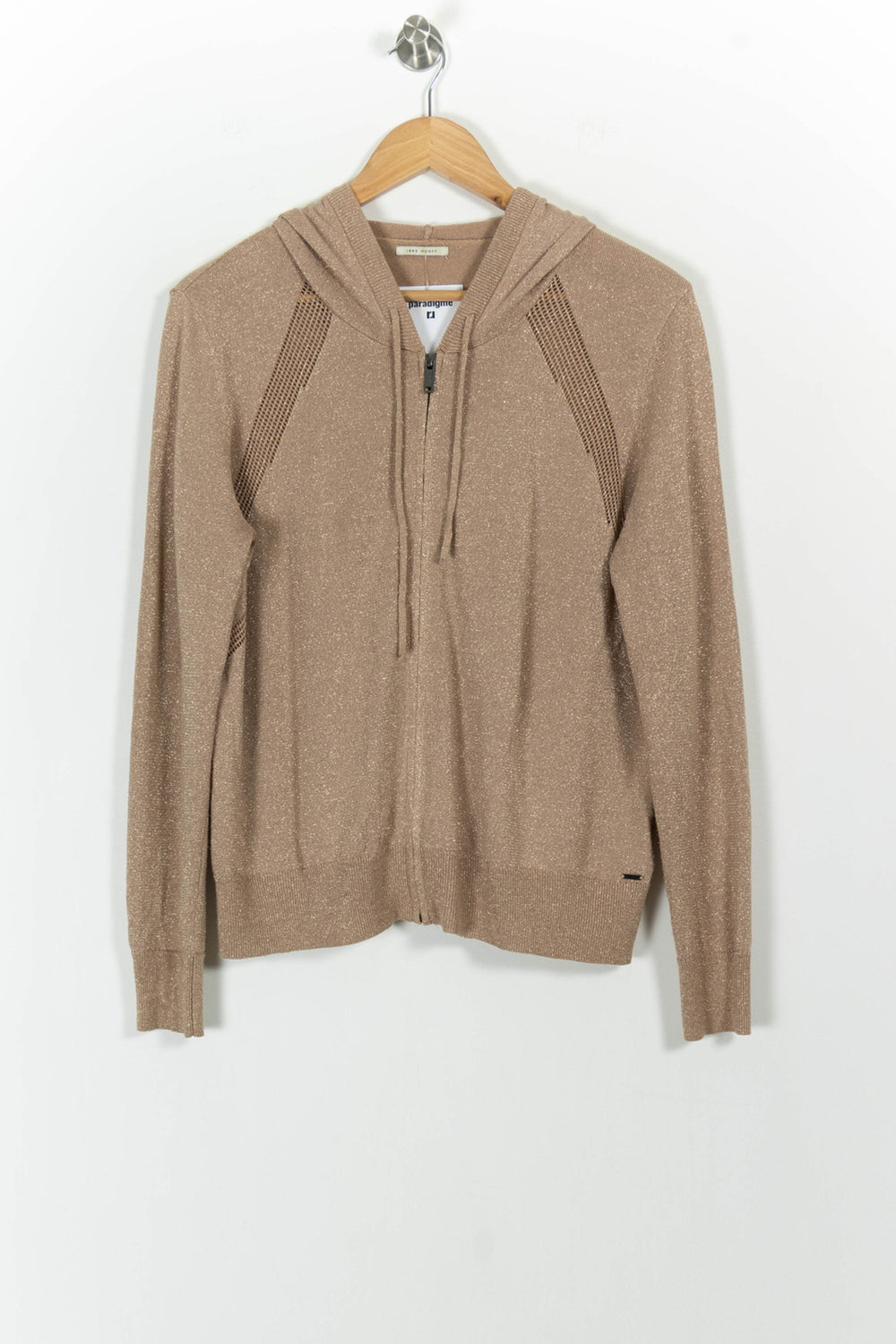 Gilet à Capuche Beige - Taille L/40 de la marque IKKS | PARAD101845 - Vendu par Paradigme - Image 2